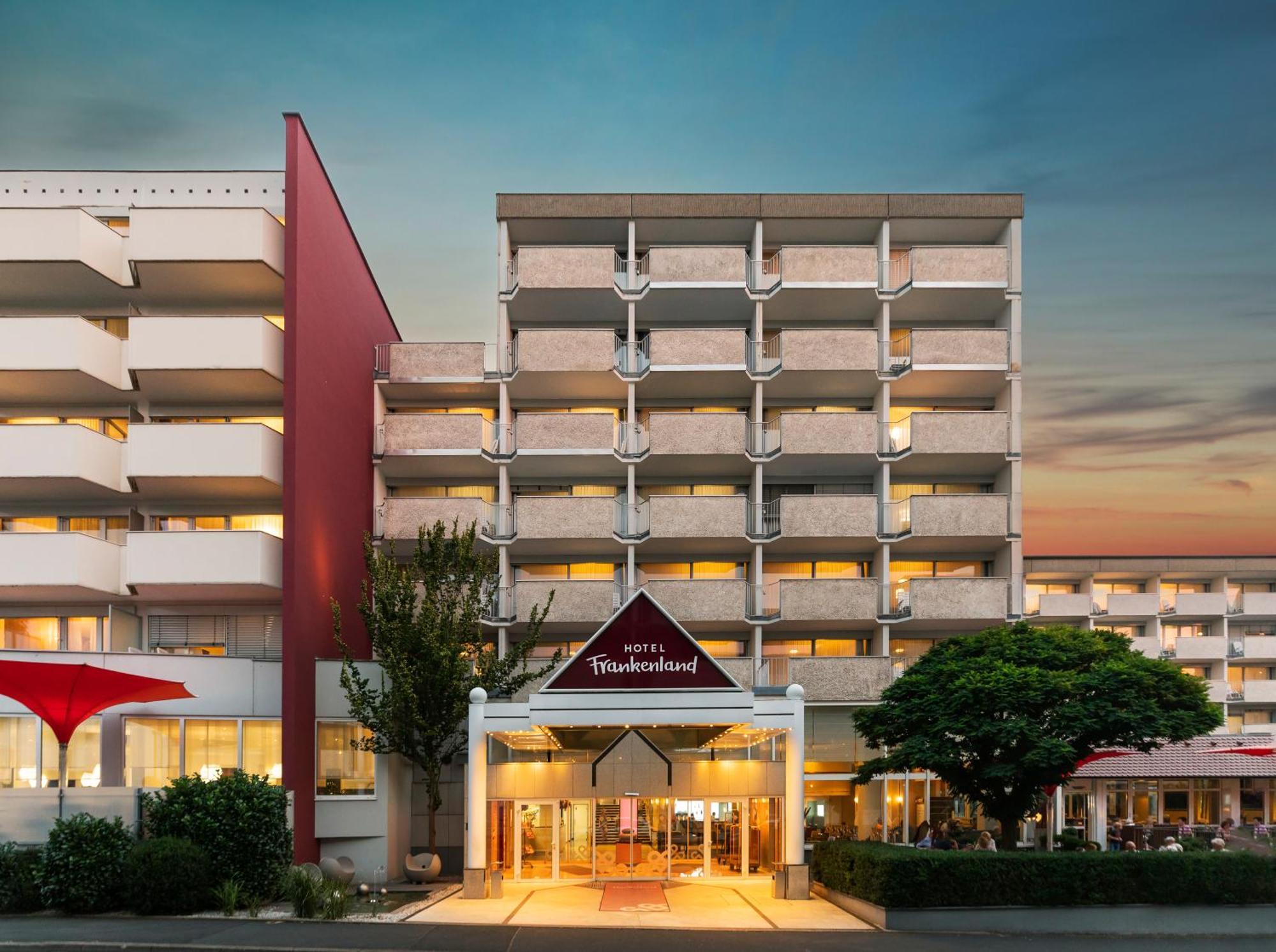 Hotel Frankenland Bad Kissingen Bagian luar foto