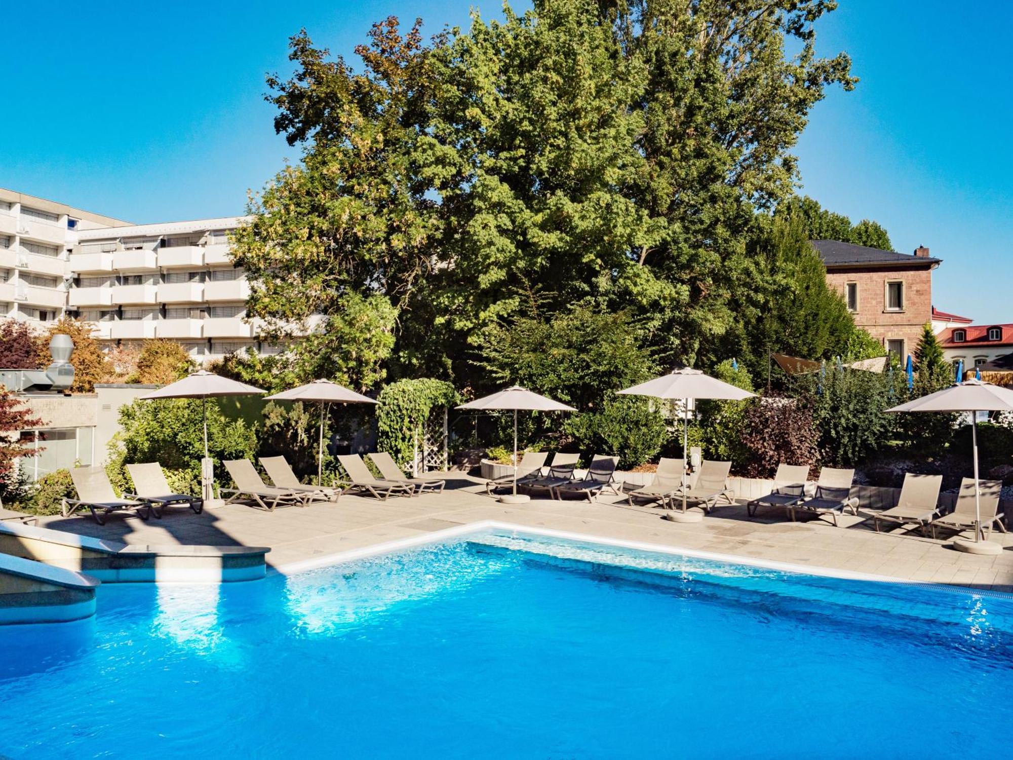 Hotel Frankenland Bad Kissingen Bagian luar foto